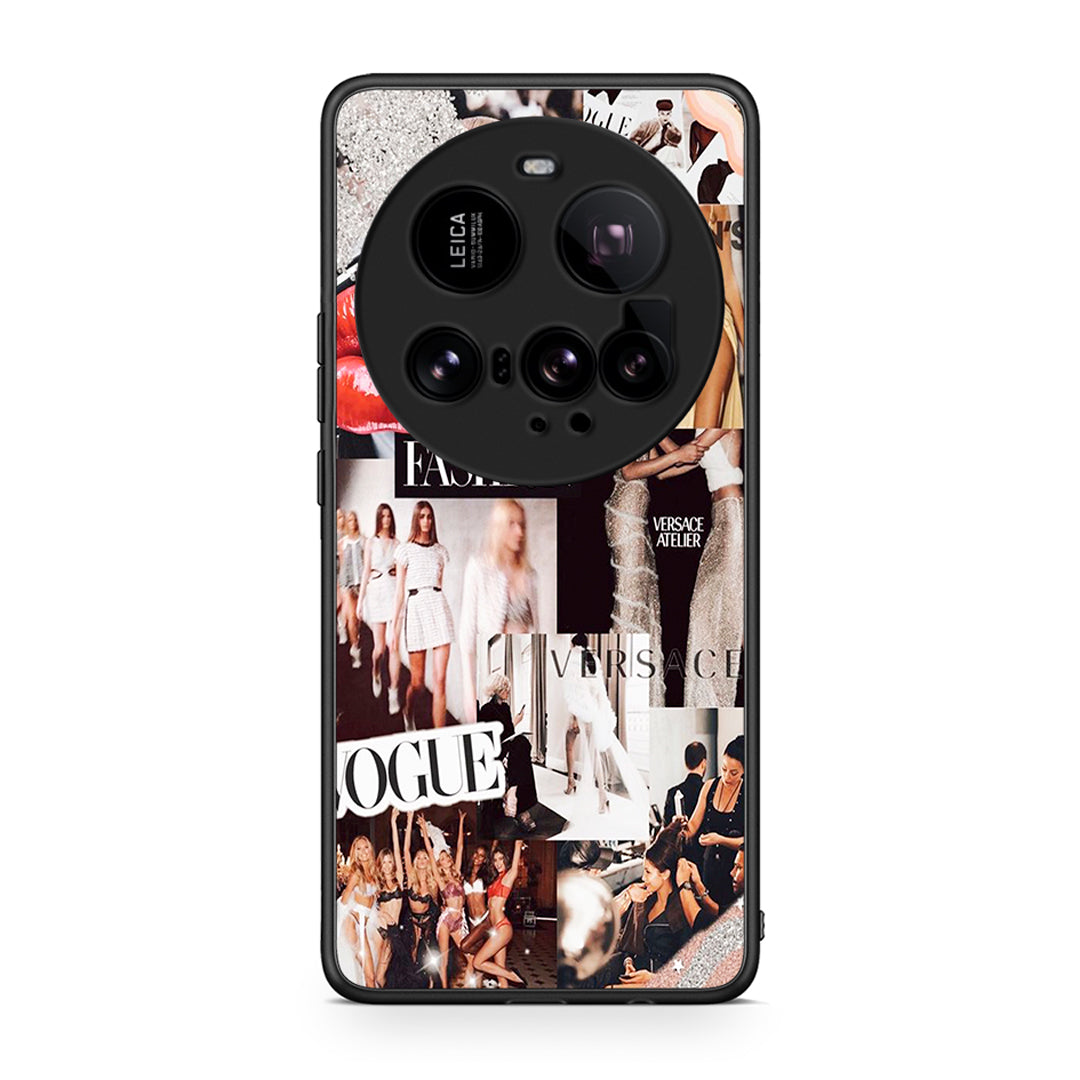 Xiaomi 15 Ultra 5G Collage Fashion Θήκη Αγίου Βαλεντίνου από τη Smartfits με σχέδιο στο πίσω μέρος και μαύρο περίβλημα | Smartphone case with colorful back and black bezels by Smartfits