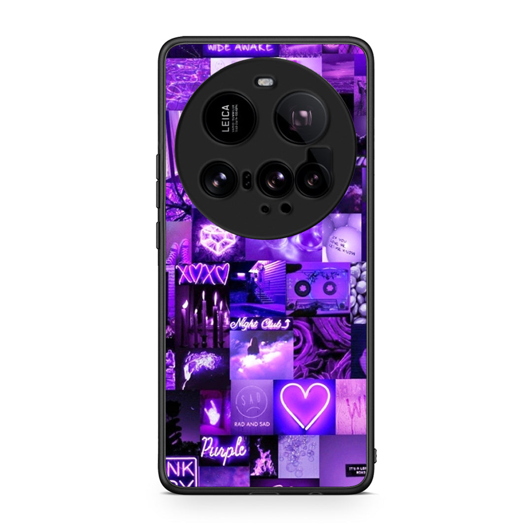 Xiaomi 15 Ultra 5G Collage Stay Wild Θήκη Αγίου Βαλεντίνου από τη Smartfits με σχέδιο στο πίσω μέρος και μαύρο περίβλημα | Smartphone case with colorful back and black bezels by Smartfits