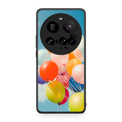 Xiaomi 15 Ultra 5G Colorful Balloons θήκη από τη Smartfits με σχέδιο στο πίσω μέρος και μαύρο περίβλημα | Smartphone case with colorful back and black bezels by Smartfits