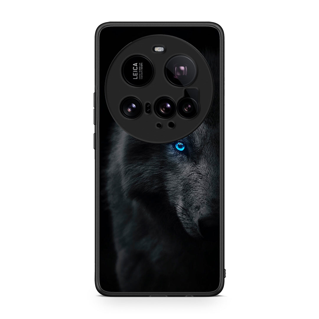 Xiaomi 15 Ultra 5G Dark Wolf θήκη από τη Smartfits με σχέδιο στο πίσω μέρος και μαύρο περίβλημα | Smartphone case with colorful back and black bezels by Smartfits