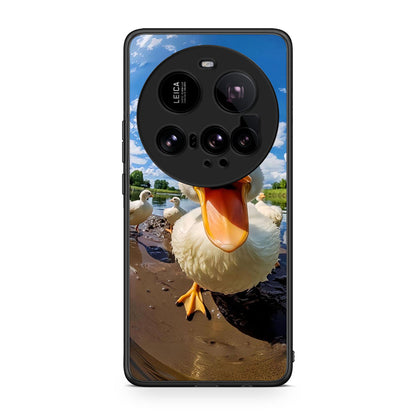 Xiaomi 15 Ultra 5G Duck Face θήκη από τη Smartfits με σχέδιο στο πίσω μέρος και μαύρο περίβλημα | Smartphone case with colorful back and black bezels by Smartfits