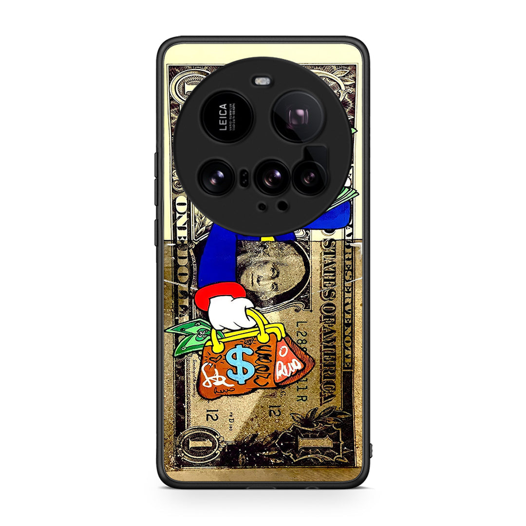 Xiaomi 15 Ultra 5G Duck Money Θήκη από τη Smartfits με σχέδιο στο πίσω μέρος και μαύρο περίβλημα | Smartphone case with colorful back and black bezels by Smartfits