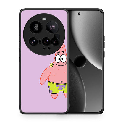 Θήκη Xiaomi 15 Ultra 5G Friends Patrick από τη Smartfits με σχέδιο στο πίσω μέρος και μαύρο περίβλημα | Xiaomi 15 Ultra 5G Friends Patrick case with colorful back and black bezels