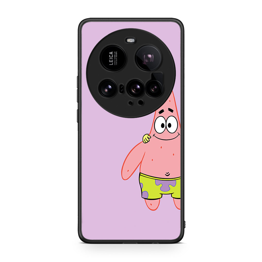 Xiaomi 15 Ultra 5G Friends Patrick θήκη από τη Smartfits με σχέδιο στο πίσω μέρος και μαύρο περίβλημα | Smartphone case with colorful back and black bezels by Smartfits