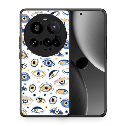 Θήκη Xiaomi 15 Ultra 5G Ftou Ftou από τη Smartfits με σχέδιο στο πίσω μέρος και μαύρο περίβλημα | Xiaomi 15 Ultra 5G Ftou Ftou case with colorful back and black bezels