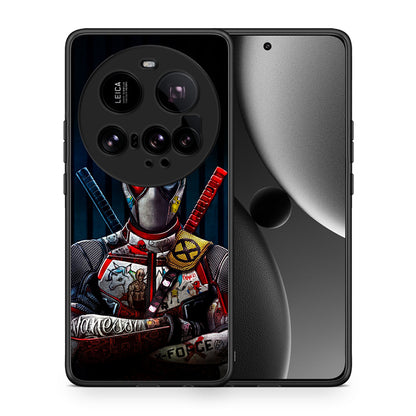 Θήκη Xiaomi 15 Ultra 5G Funny Guy από τη Smartfits με σχέδιο στο πίσω μέρος και μαύρο περίβλημα | Xiaomi 15 Ultra 5G Funny Guy case with colorful back and black bezels