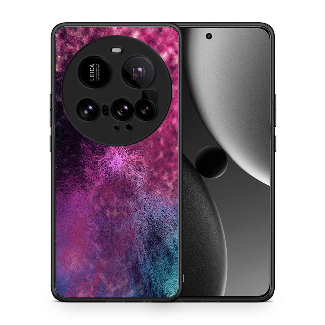 Θήκη Xiaomi 15 Ultra 5G Aurora Galaxy από τη Smartfits με σχέδιο στο πίσω μέρος και μαύρο περίβλημα | Xiaomi 15 Ultra 5G Aurora Galaxy case with colorful back and black bezels