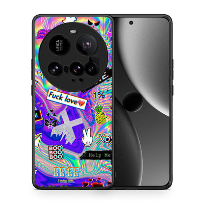 Θήκη Xiaomi 15 Ultra 5G Game Over από τη Smartfits με σχέδιο στο πίσω μέρος και μαύρο περίβλημα | Xiaomi 15 Ultra 5G Game Over case with colorful back and black bezels