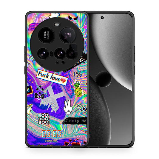 Θήκη Xiaomi 15 Ultra 5G Game Over από τη Smartfits με σχέδιο στο πίσω μέρος και μαύρο περίβλημα | Xiaomi 15 Ultra 5G Game Over case with colorful back and black bezels