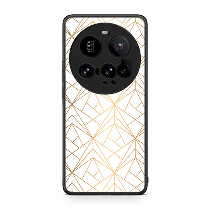 111 - Xiaomi 15 Ultra 5G Luxury White Geometric case, cover, bumper