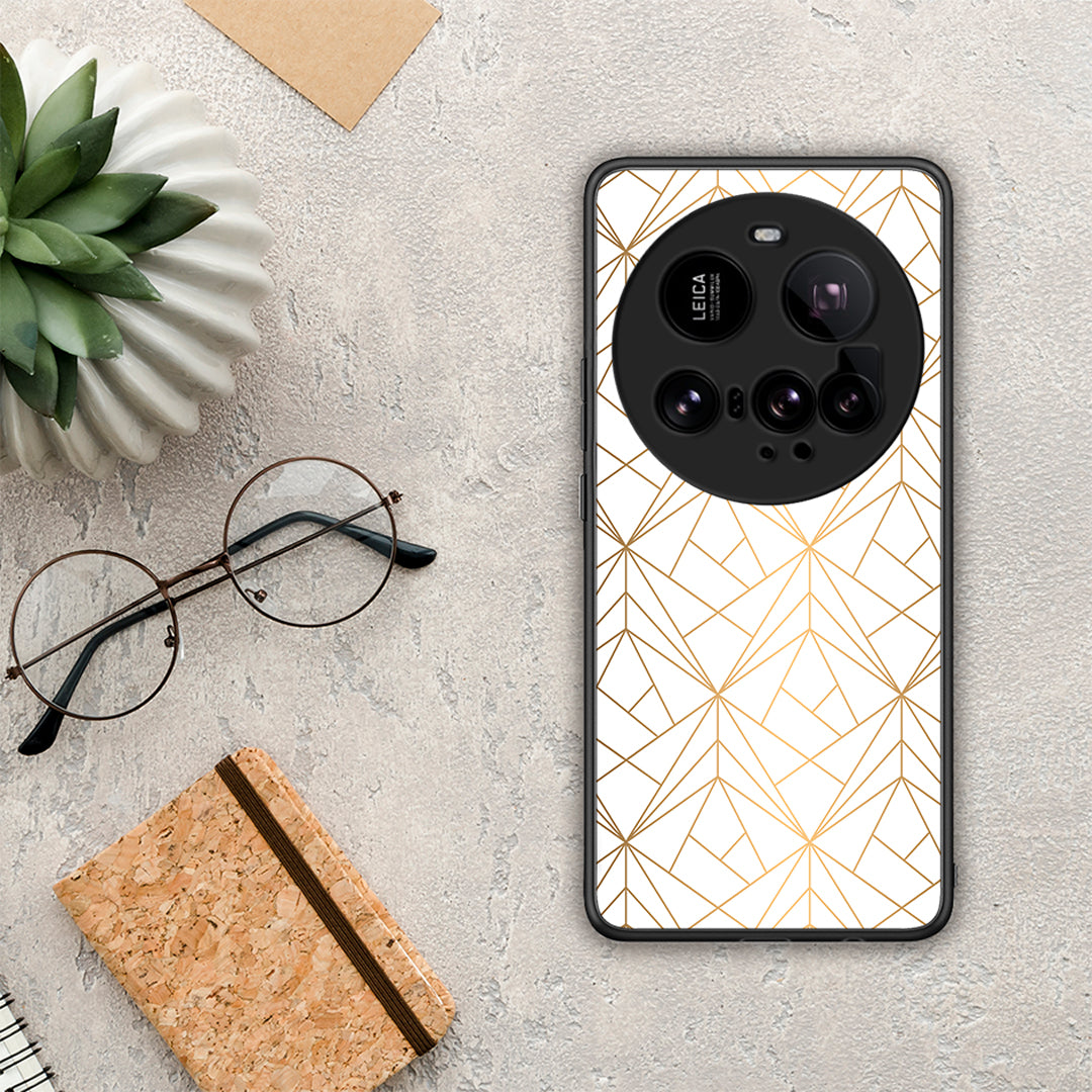 Geometric Luxury White - Xiaomi 15 Ultra 5G θήκη