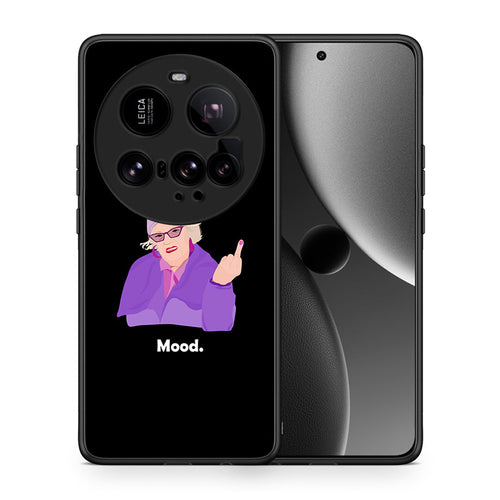 Θήκη Xiaomi 15 Ultra 5G Grandma Mood Black από τη Smartfits με σχέδιο στο πίσω μέρος και μαύρο περίβλημα | Xiaomi 15 Ultra 5G Grandma Mood Black case with colorful back and black bezels