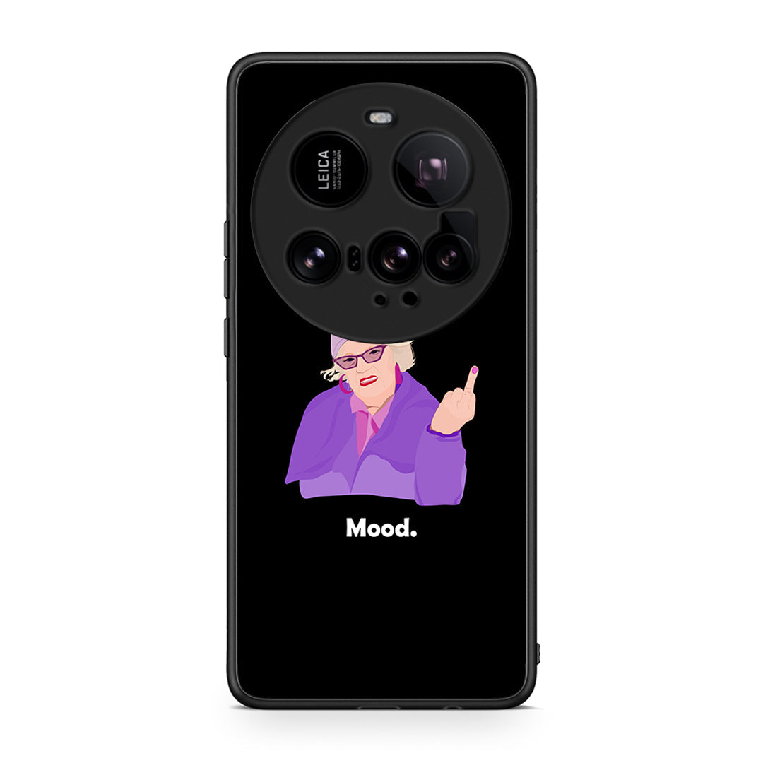Xiaomi 15 Ultra 5G Grandma Mood Black θήκη από τη Smartfits με σχέδιο στο πίσω μέρος και μαύρο περίβλημα | Smartphone case with colorful back and black bezels by Smartfits
