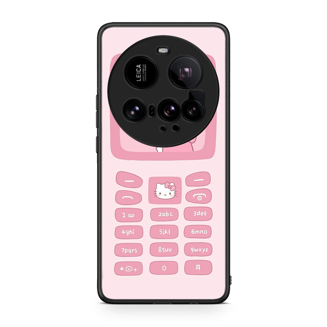 Xiaomi 15 Ultra 5G Hello Kitten Θήκη Αγίου Βαλεντίνου από τη Smartfits με σχέδιο στο πίσω μέρος και μαύρο περίβλημα | Smartphone case with colorful back and black bezels by Smartfits