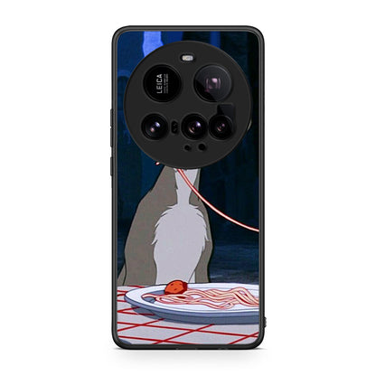 Xiaomi 15 Ultra 5G Lady And Tramp 1 Θήκη Αγίου Βαλεντίνου από τη Smartfits με σχέδιο στο πίσω μέρος και μαύρο περίβλημα | Smartphone case with colorful back and black bezels by Smartfits