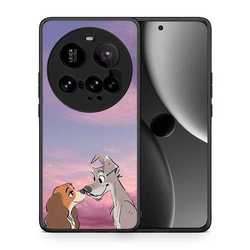 Θήκη Xiaomi 15 Ultra 5G Lady And Tramp από τη Smartfits με σχέδιο στο πίσω μέρος και μαύρο περίβλημα | Xiaomi 15 Ultra 5G Lady And Tramp case with colorful back and black bezels
