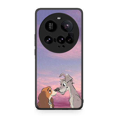 Xiaomi 15 Ultra 5G Lady And Tramp θήκη από τη Smartfits με σχέδιο στο πίσω μέρος και μαύρο περίβλημα | Smartphone case with colorful back and black bezels by Smartfits