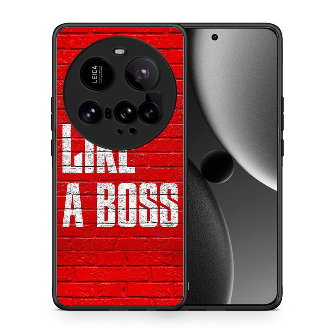 Θήκη Xiaomi 15 Ultra 5G Like A Boss από τη Smartfits με σχέδιο στο πίσω μέρος και μαύρο περίβλημα | Xiaomi 15 Ultra 5G Like A Boss case with colorful back and black bezels