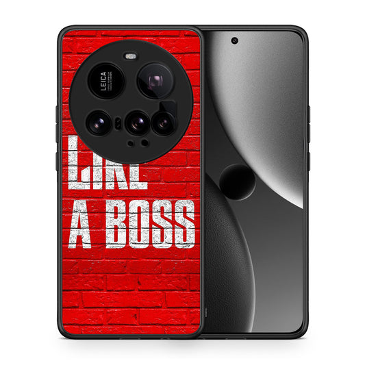 Θήκη Xiaomi 15 Ultra 5G Like A Boss από τη Smartfits με σχέδιο στο πίσω μέρος και μαύρο περίβλημα | Xiaomi 15 Ultra 5G Like A Boss case with colorful back and black bezels