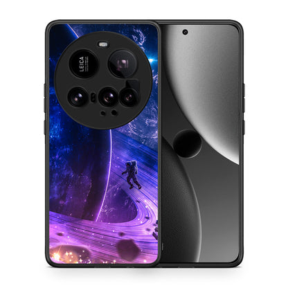 Θήκη Xiaomi 15 Ultra 5G Lost Astronaut από τη Smartfits με σχέδιο στο πίσω μέρος και μαύρο περίβλημα | Xiaomi 15 Ultra 5G Lost Astronaut case with colorful back and black bezels