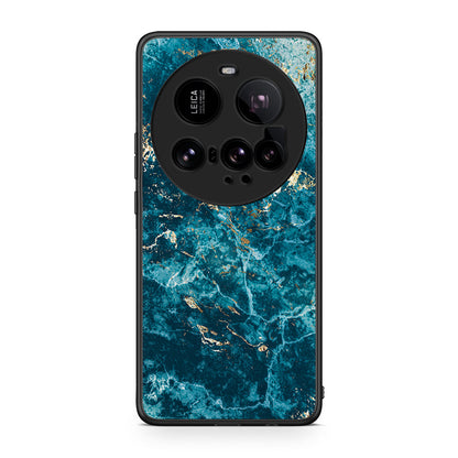 Xiaomi 15 Ultra 5G Marble Blue θήκη από τη Smartfits με σχέδιο στο πίσω μέρος και μαύρο περίβλημα | Smartphone case with colorful back and black bezels by Smartfits