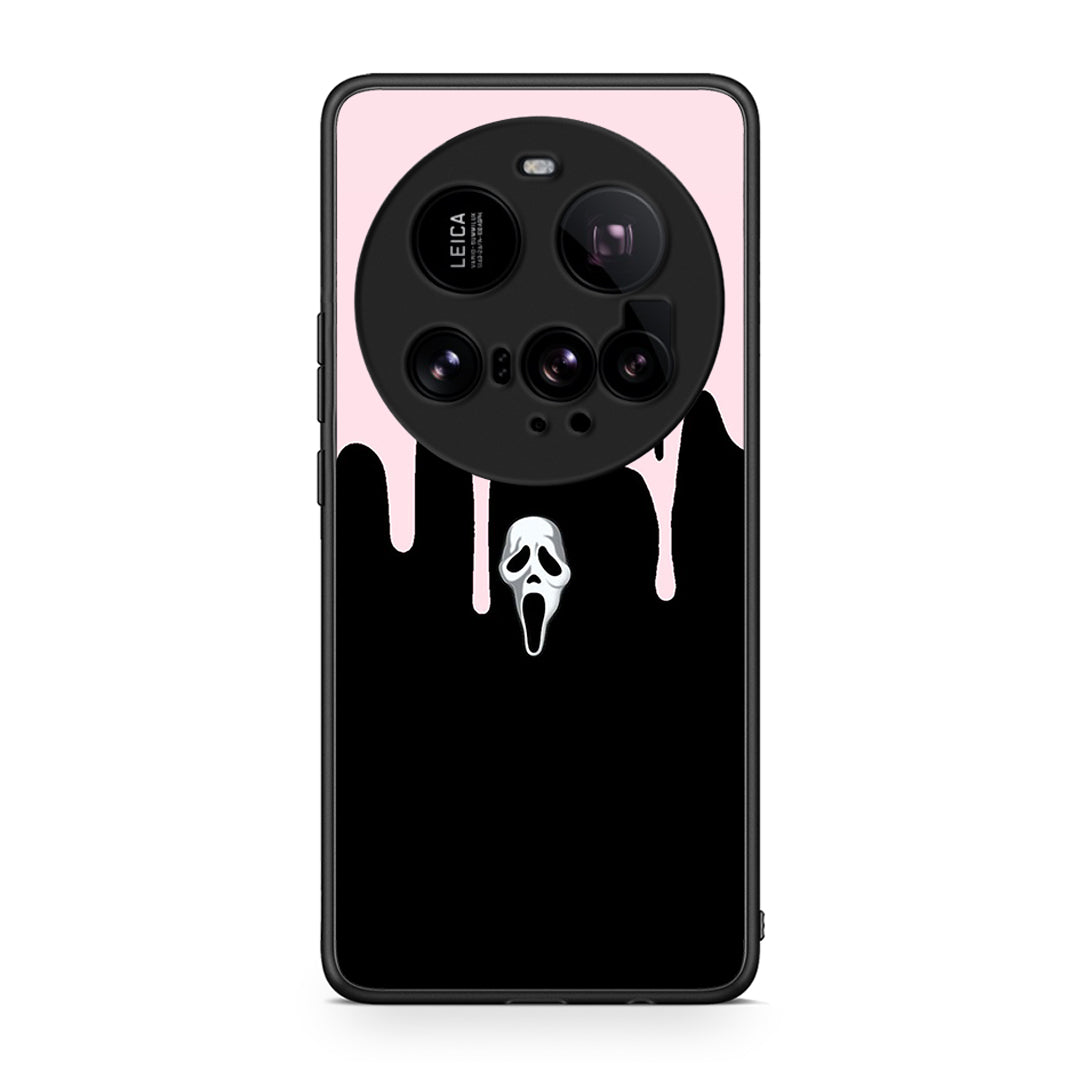 Xiaomi 15 Ultra 5G Melting Halloween Mask Θήκη από τη Smartfits με σχέδιο στο πίσω μέρος και μαύρο περίβλημα | Smartphone case with colorful back and black bezels by Smartfits