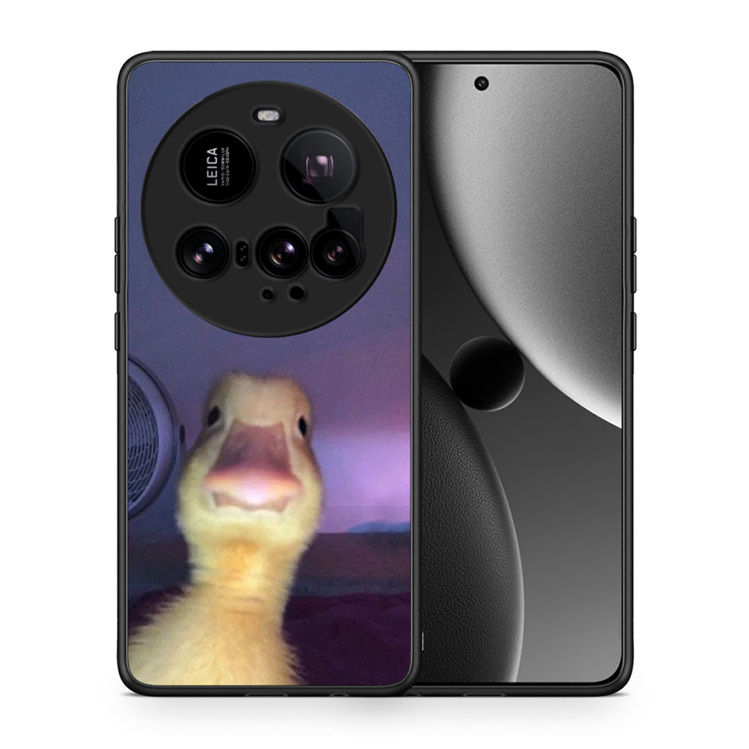 Θήκη Xiaomi 15 Ultra 5G Meme Duck από τη Smartfits με σχέδιο στο πίσω μέρος και μαύρο περίβλημα | Xiaomi 15 Ultra 5G Meme Duck case with colorful back and black bezels