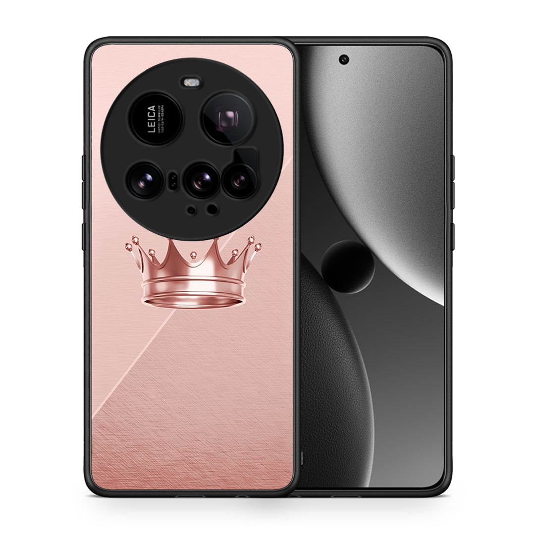 Θήκη Xiaomi 15 Ultra 5G Crown Minimal από τη Smartfits με σχέδιο στο πίσω μέρος και μαύρο περίβλημα | Xiaomi 15 Ultra 5G Crown Minimal case with colorful back and black bezels