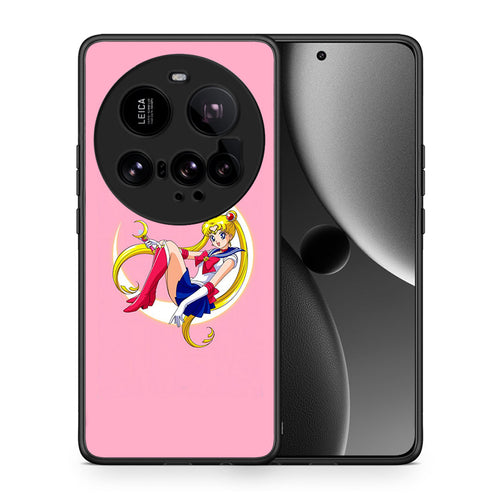 Θήκη Xiaomi 15 Ultra 5G Moon Girl από τη Smartfits με σχέδιο στο πίσω μέρος και μαύρο περίβλημα | Xiaomi 15 Ultra 5G Moon Girl case with colorful back and black bezels