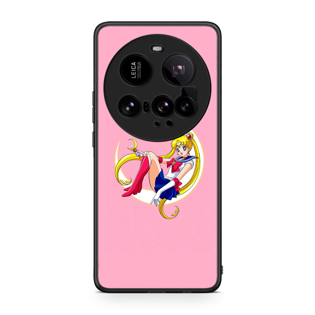 Xiaomi 15 Ultra 5G Moon Girl θήκη από τη Smartfits με σχέδιο στο πίσω μέρος και μαύρο περίβλημα | Smartphone case with colorful back and black bezels by Smartfits