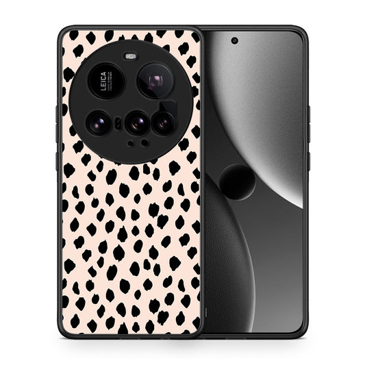 Θήκη Xiaomi 15 Ultra 5G New Polka Dots από τη Smartfits με σχέδιο στο πίσω μέρος και μαύρο περίβλημα | Xiaomi 15 Ultra 5G New Polka Dots case with colorful back and black bezels