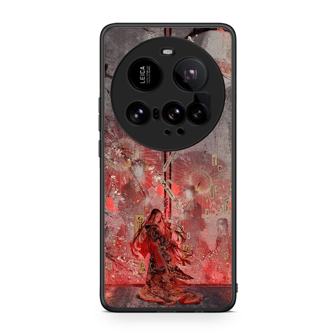 Xiaomi 15 Ultra 5G Nezuko Kamado θήκη από τη Smartfits με σχέδιο στο πίσω μέρος και μαύρο περίβλημα | Smartphone case with colorful back and black bezels by Smartfits