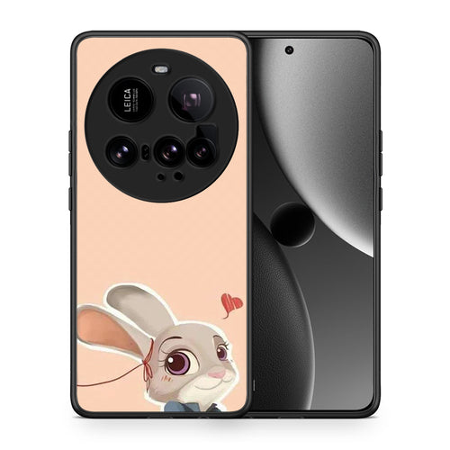 Θήκη Xiaomi 15 Ultra 5G Nick Wilde And Judy Hopps Love 2 από τη Smartfits με σχέδιο στο πίσω μέρος και μαύρο περίβλημα | Xiaomi 15 Ultra 5G Nick Wilde And Judy Hopps Love 2 case with colorful back and black bezels