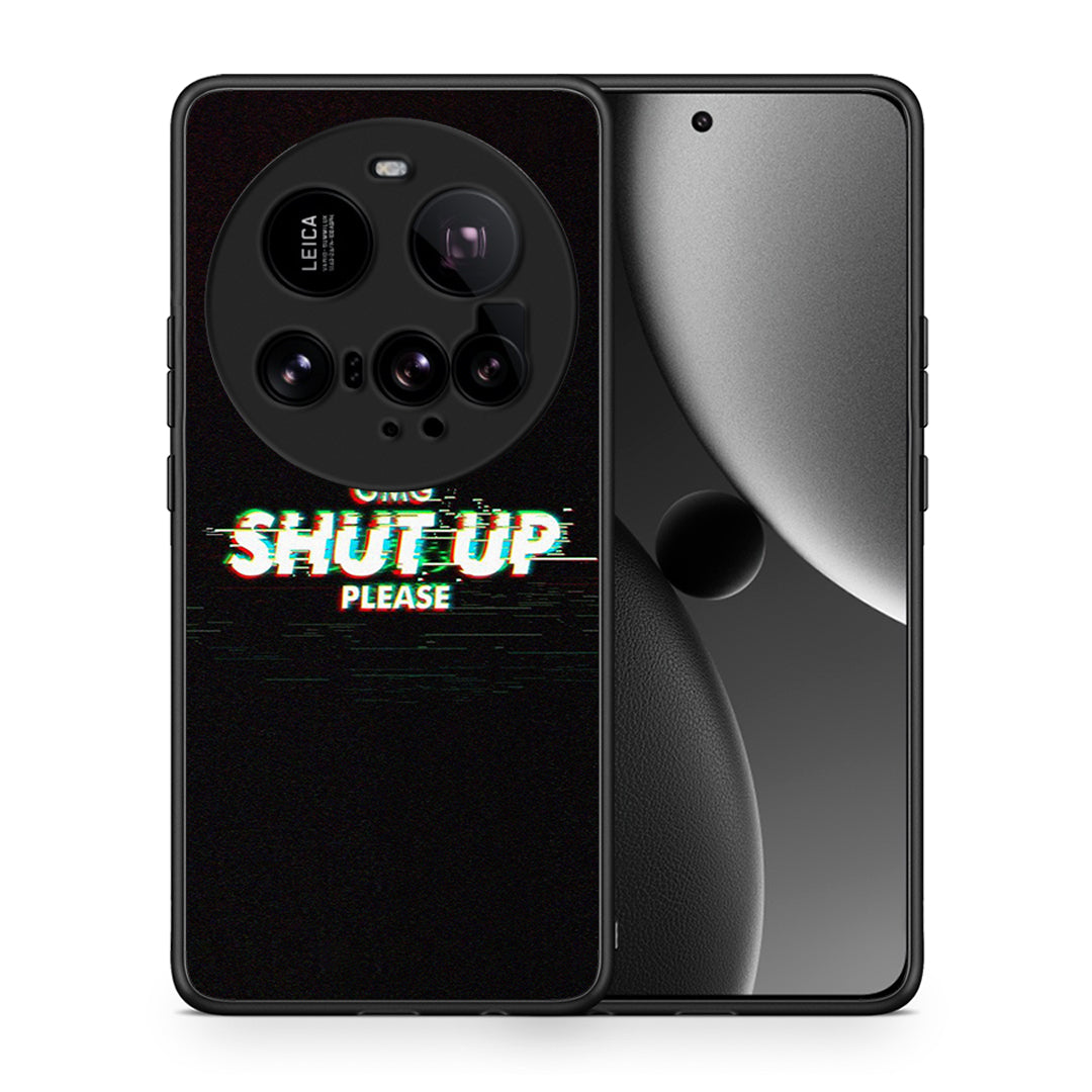 Θήκη Xiaomi 15 Ultra 5G OMG ShutUp από τη Smartfits με σχέδιο στο πίσω μέρος και μαύρο περίβλημα | Xiaomi 15 Ultra 5G OMG ShutUp case with colorful back and black bezels
