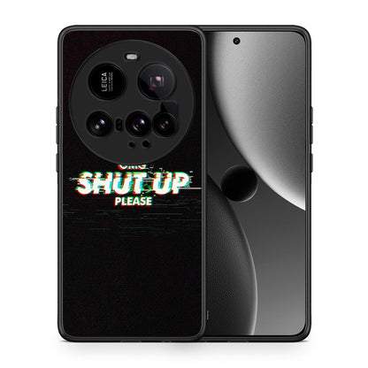 Θήκη Xiaomi 15 Ultra 5G OMG ShutUp από τη Smartfits με σχέδιο στο πίσω μέρος και μαύρο περίβλημα | Xiaomi 15 Ultra 5G OMG ShutUp case with colorful back and black bezels