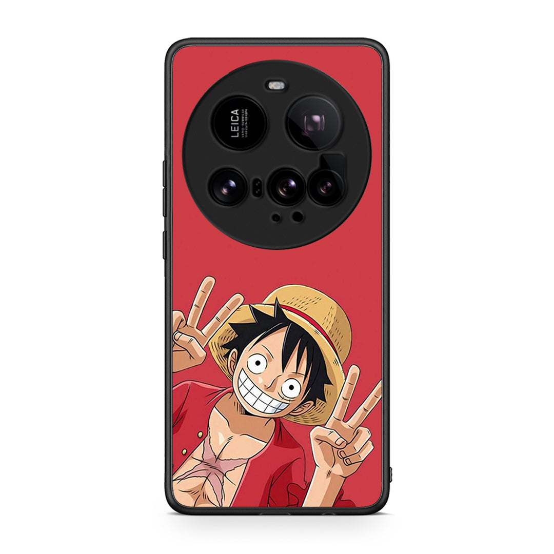 Xiaomi 15 Ultra 5G Pirate Luffy Θήκη από τη Smartfits με σχέδιο στο πίσω μέρος και μαύρο περίβλημα | Smartphone case with colorful back and black bezels by Smartfits