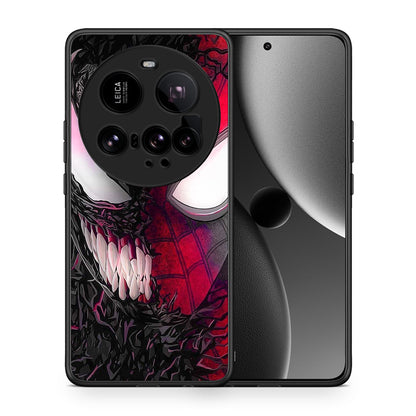 Θήκη Xiaomi 15 Ultra 5G SpiderVenom PopArt από τη Smartfits με σχέδιο στο πίσω μέρος και μαύρο περίβλημα | Xiaomi 15 Ultra 5G SpiderVenom PopArt case with colorful back and black bezels