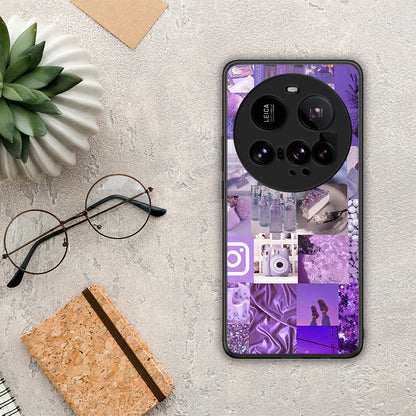 Purple Aesthetic Collage - Xiaomi 15 Ultra 5G θήκη