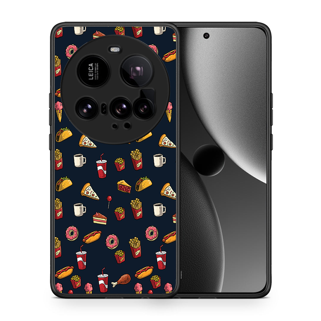 Θήκη Xiaomi 15 Ultra 5G Hungry Random από τη Smartfits με σχέδιο στο πίσω μέρος και μαύρο περίβλημα | Xiaomi 15 Ultra 5G Hungry Random case with colorful back and black bezels