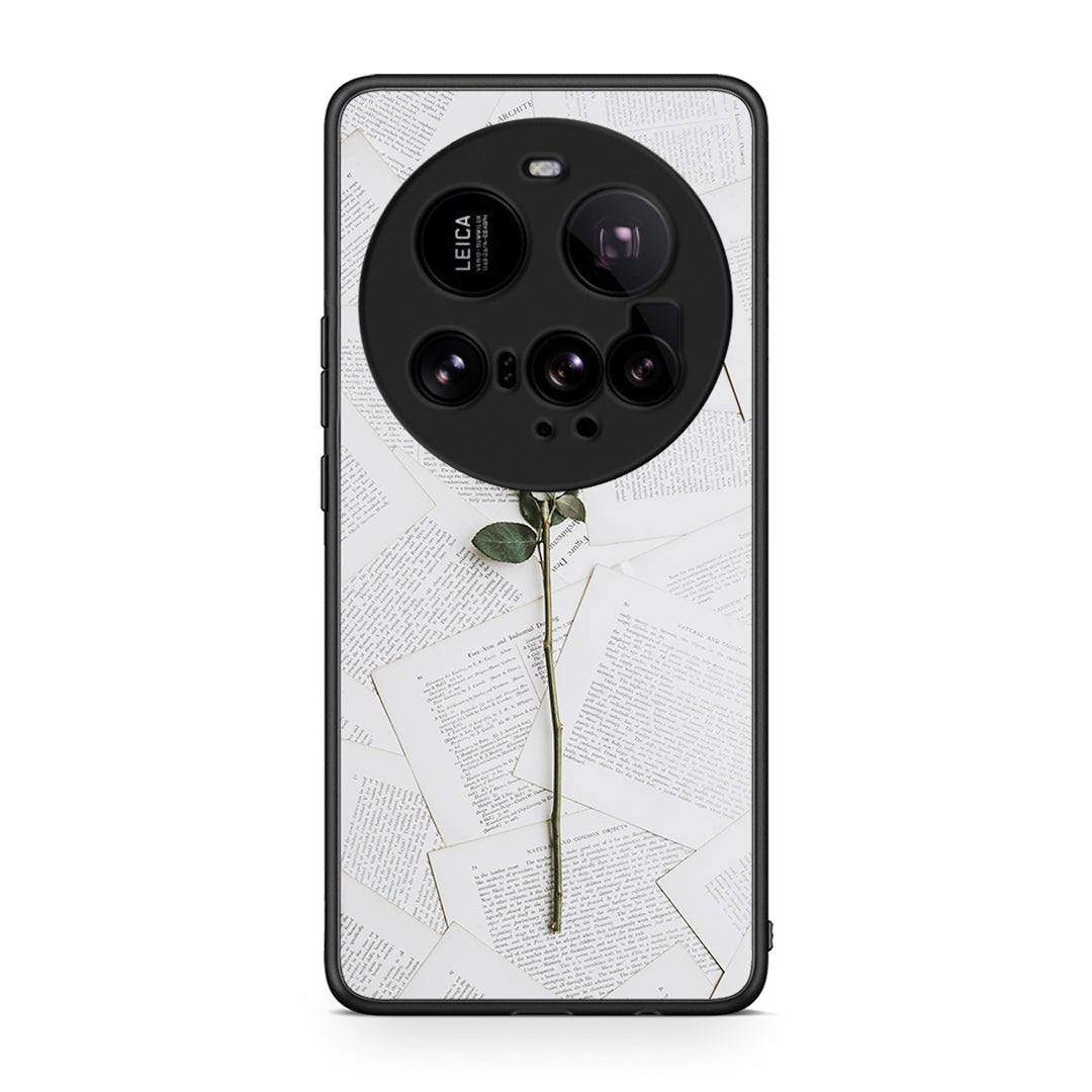 Xiaomi 15 Ultra 5G Red Rose θήκη από τη Smartfits με σχέδιο στο πίσω μέρος και μαύρο περίβλημα | Smartphone case with colorful back and black bezels by Smartfits