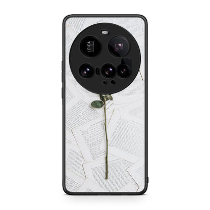 Xiaomi 15 Ultra 5G Red Rose θήκη από τη Smartfits με σχέδιο στο πίσω μέρος και μαύρο περίβλημα | Smartphone case with colorful back and black bezels by Smartfits