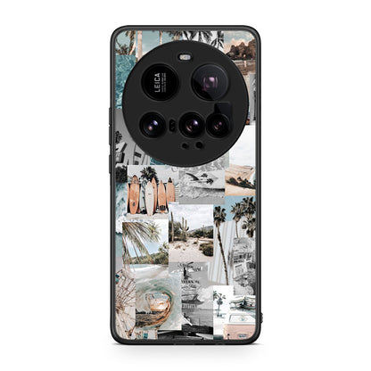 Xiaomi 15 Ultra 5G Retro Beach Life Θήκη από τη Smartfits με σχέδιο στο πίσω μέρος και μαύρο περίβλημα | Smartphone case with colorful back and black bezels by Smartfits