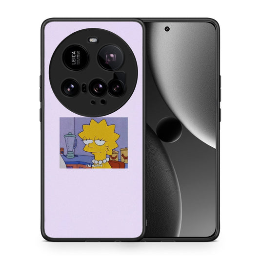 Θήκη Xiaomi 15 Ultra 5G So Happy από τη Smartfits με σχέδιο στο πίσω μέρος και μαύρο περίβλημα | Xiaomi 15 Ultra 5G So Happy case with colorful back and black bezels