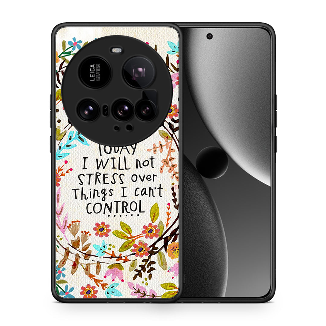 Θήκη Xiaomi 15 Ultra 5G Stress Over από τη Smartfits με σχέδιο στο πίσω μέρος και μαύρο περίβλημα | Xiaomi 15 Ultra 5G Stress Over case with colorful back and black bezels