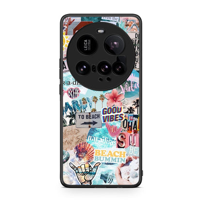 Xiaomi 15 Ultra 5G Summer Vibes Θήκη από τη Smartfits με σχέδιο στο πίσω μέρος και μαύρο περίβλημα | Smartphone case with colorful back and black bezels by Smartfits