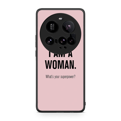 Xiaomi 15 Ultra 5G Superpower Woman θήκη από τη Smartfits με σχέδιο στο πίσω μέρος και μαύρο περίβλημα | Smartphone case with colorful back and black bezels by Smartfits