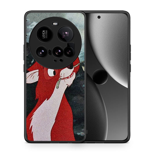 Θήκη Xiaomi 15 Ultra 5G Tod And Vixey Love 1 από τη Smartfits με σχέδιο στο πίσω μέρος και μαύρο περίβλημα | Xiaomi 15 Ultra 5G Tod And Vixey Love 1 case with colorful back and black bezels