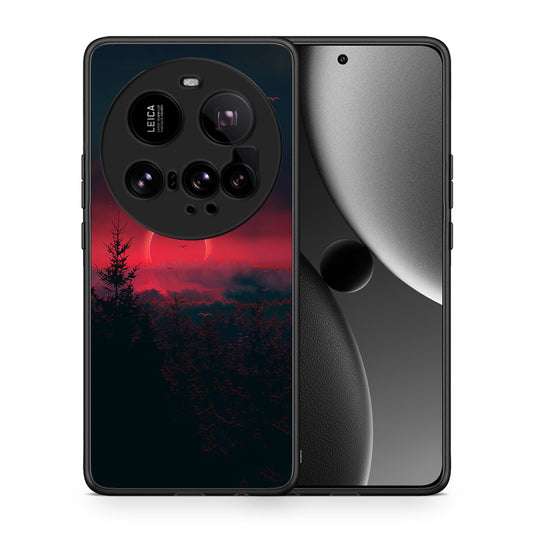 Θήκη Xiaomi 15 Ultra 5G Sunset Tropic από τη Smartfits με σχέδιο στο πίσω μέρος και μαύρο περίβλημα | Xiaomi 15 Ultra 5G Sunset Tropic case with colorful back and black bezels