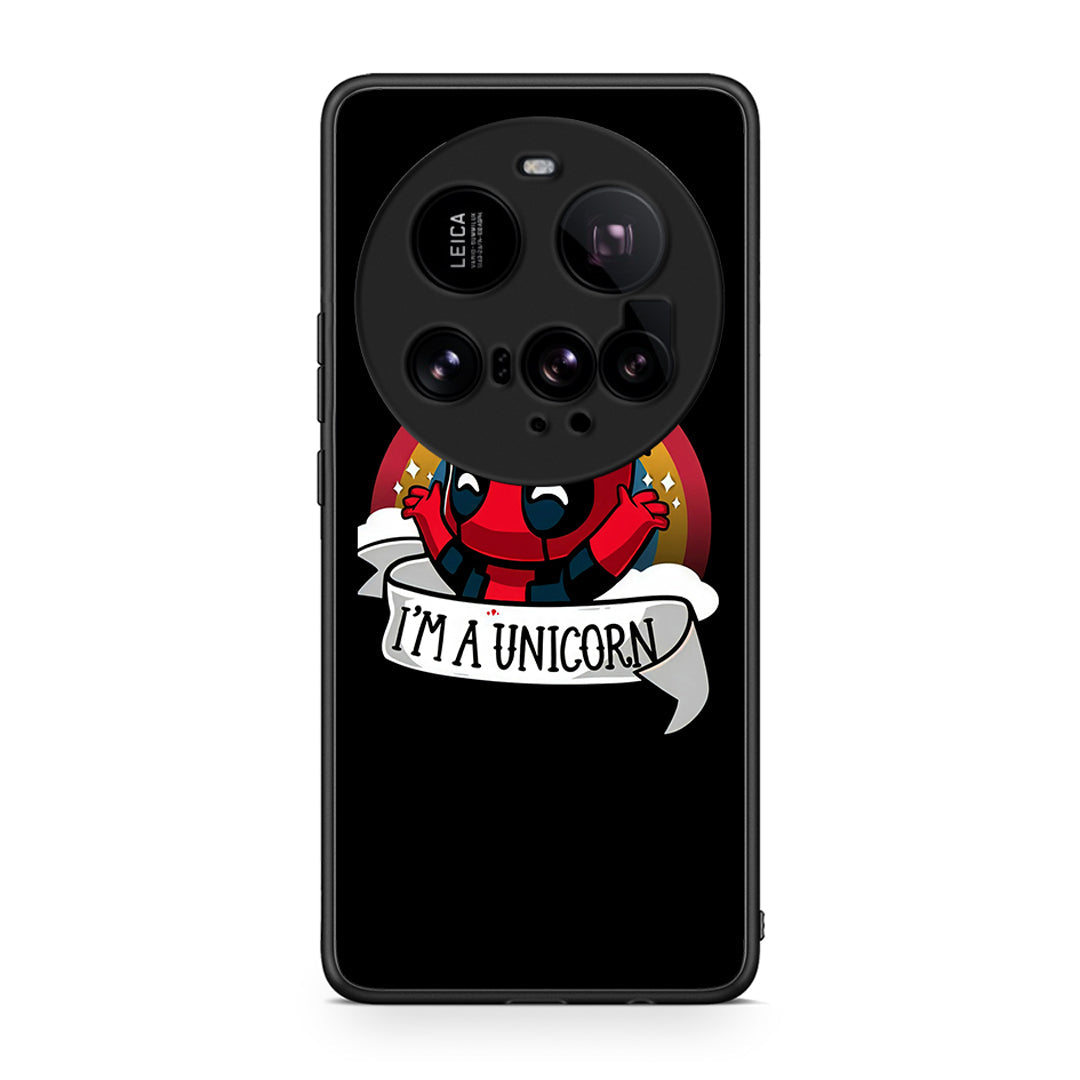 Xiaomi 15 Ultra 5G Unicorn Deadpool θήκη από τη Smartfits με σχέδιο στο πίσω μέρος και μαύρο περίβλημα | Smartphone case with colorful back and black bezels by Smartfits