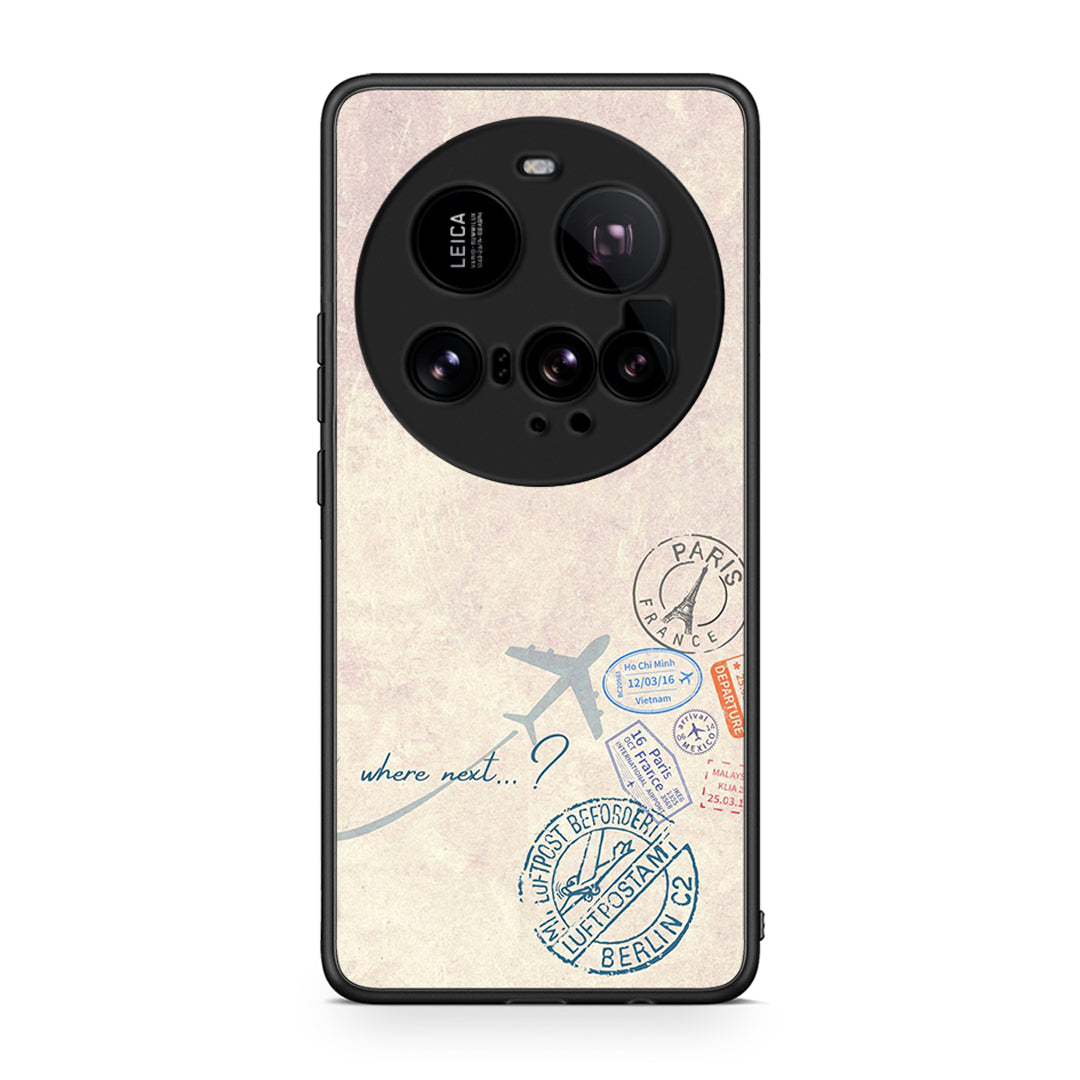 Xiaomi 15 Ultra 5G Where Next Θήκη από τη Smartfits με σχέδιο στο πίσω μέρος και μαύρο περίβλημα | Smartphone case with colorful back and black bezels by Smartfits